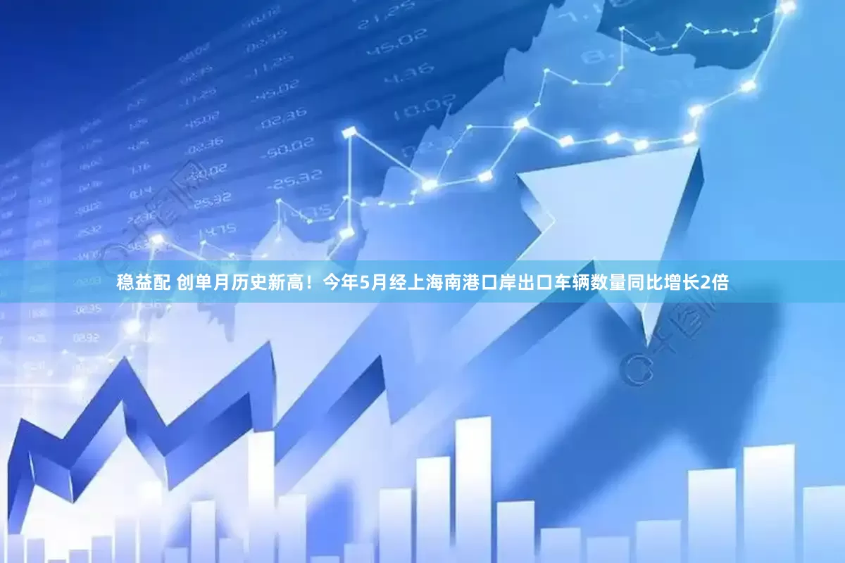 稳益配 创单月历史新高！今年5月经上海南港口岸出口车辆数量同比增长2倍