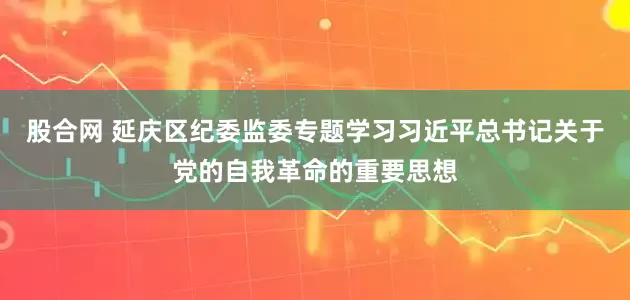 股合网 延庆区纪委监委专题学习习近平总书记关于党的自我革命的重要思想